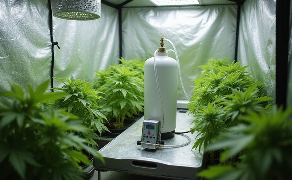 adding co2 to grow tent