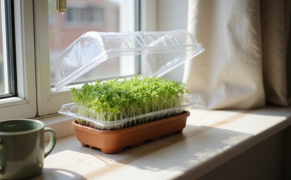 homemade seed starting cover