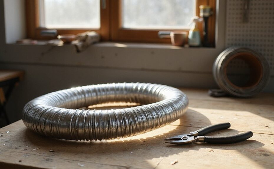 precise flexible duct cutting