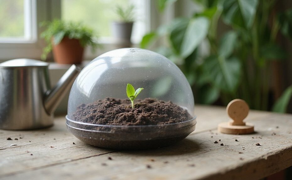 starting seeds with peat pellets