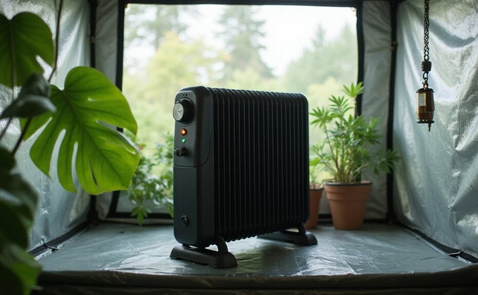 grow tent heater options