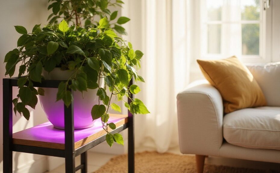 top grow light plant stands